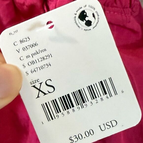 Free People Movement The Way Home Shorts in  Pink XS NWT - Picture 7 of 11